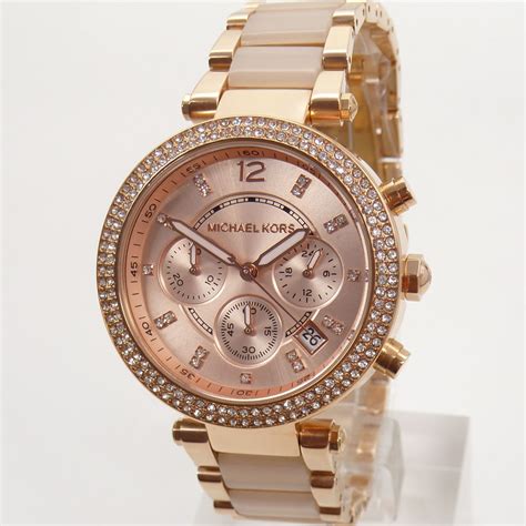 ebay rose gold michael kors watch|rose gold mk watch cheap.